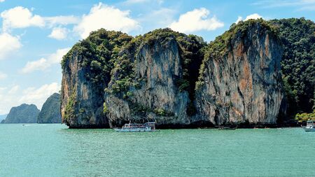 beautiful island near phi phi islandの写真素材