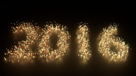 Happy New Year 2016 Background