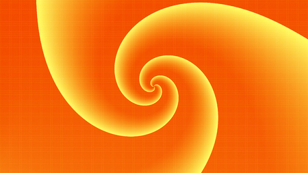 Orange Twirl Backgroundの写真素材