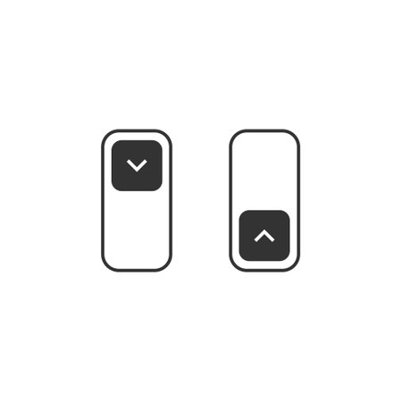 Vector day night switch. Dark mode icon concept. App interface design concept. Dark mode switch icon. Vector illustrationのイラスト素材