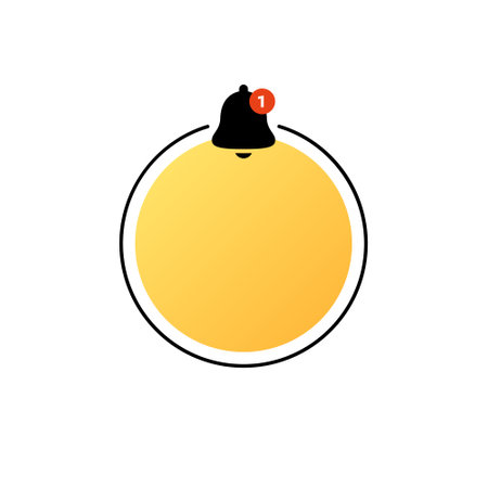 Reminder. New email pop up. Vector imageのイラスト素材