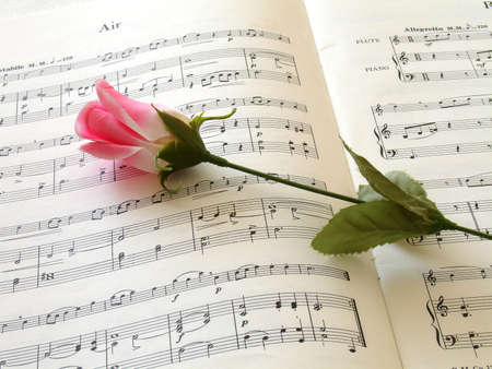    sheet of musicの写真素材