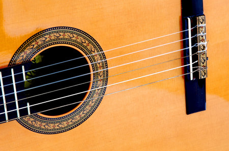 Part of classi guitarの写真素材