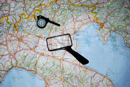 Italy mapsの写真素材