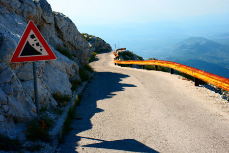 The beautifull adriatic sea in Croatiaの写真素材