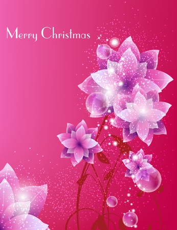 Merry Christmas Elegant Background for Greetings Cardのイラスト素材
