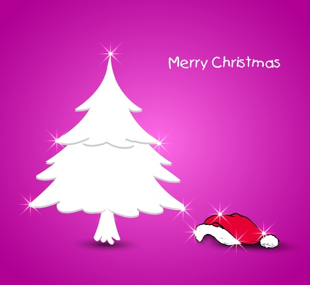 Simple christmas tree conceptのイラスト素材