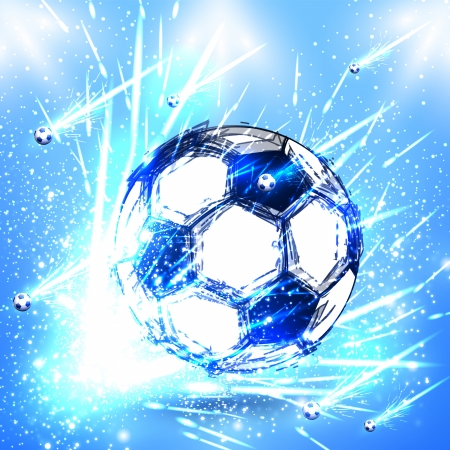 light soccer stage のイラスト素材