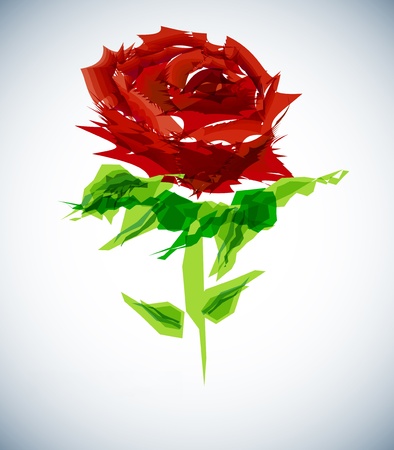 abstract rose backgroundのイラスト素材
