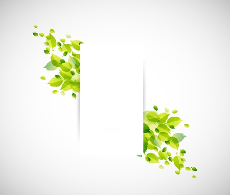 Nature horizontal background のイラスト素材