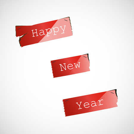 happy new year 2014のイラスト素材