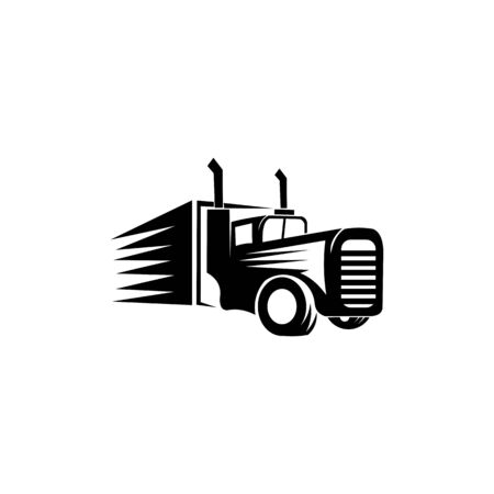 tow Truck Trailer Logo Transportation - inspiration Vector vanのイラスト素材