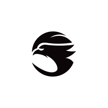 Eagle Bird Logo Vector Template. Business Logo Conceptのイラスト素材