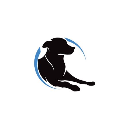 Pets Vector Logo Template this cat and dog logo could be use as logo of pet shop, pet clinic, or othersのイラスト素材