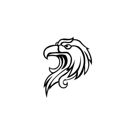 inspiration Eagle icon, Eagle Design Vector, Eagle Falcon, Head Eagle Design, Eagle Falcon Vector Logo Templateのイラスト素材