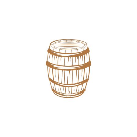 Bottle of grape wine vector ,Bunch of grapes and a bottle of wine  Beer barrelのイラスト素材