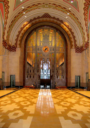 art deco, lobbyの写真素材