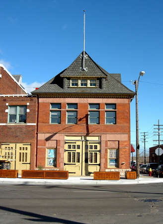 landmark firehouseの写真素材
