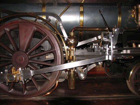 train steam engineの写真素材