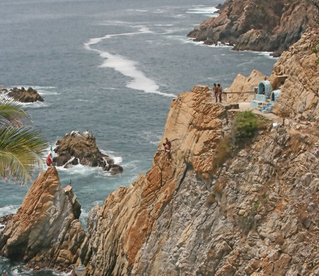 Cliffs of Alcapulcoの写真素材