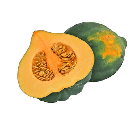 an example of a fresh acorn squashの写真素材