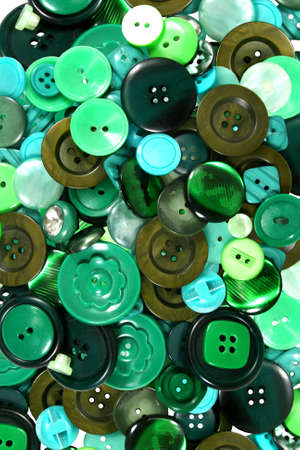 a large collection of buttons in various shapes and sizesの写真素材
