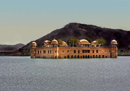 Palace in Lake, Jaipurのeditorial素材