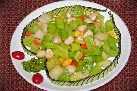 Attractive Chinese cuisineのeditorial素材