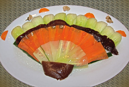 Attractive Chinese cuisineのeditorial素材