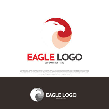 Eagle bird   icon designのイラスト素材
