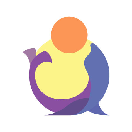 Seal zoo animal abstract vector logo or icon template, sign or symbol.のイラスト素材