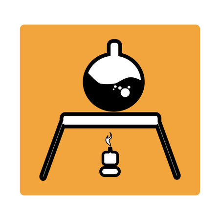 tube chemistry iconのイラスト素材