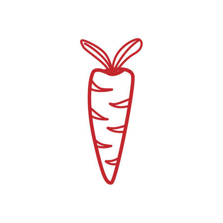 A carrot icon vector agricultureのイラスト素材