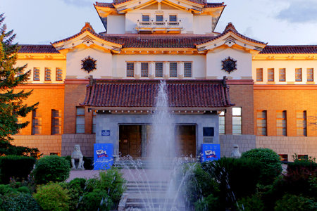 Hangzhou University of Science and Technology, Shanghai, China.の写真素材