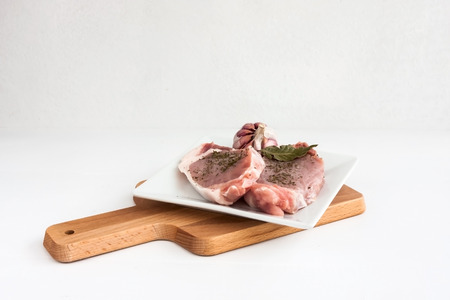 Steack porkの写真素材