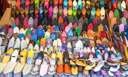 Moroccan slippers の写真素材
