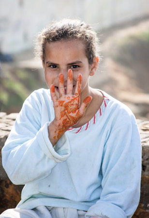 Morocco girlのeditorial素材