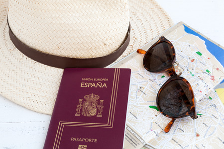 Travel thingsの写真素材
