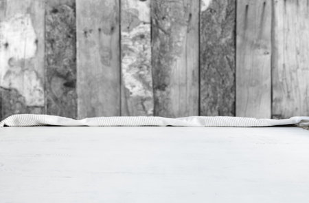 Empty wooden table background and texture