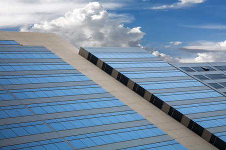 Front of modern buildingの写真素材