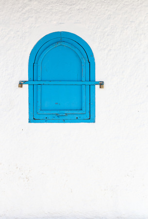 Streets and corners of doors and windows of Tangier in Moroccoの写真素材