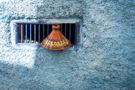 Streets and corners of the Medina, old part of Tangier, Morocco