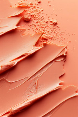 background for cosmetics website in different colors and makeup textures. wallpaper beautyの素材