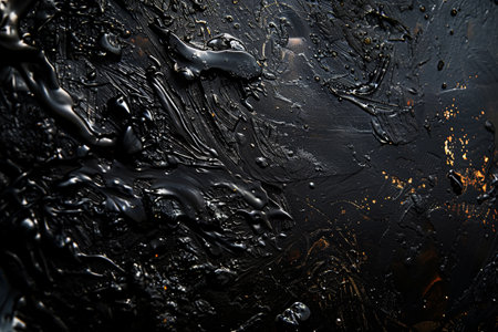 Abstract background of colorful oil stains forming beautiful shapes and textures.Modern wallpaper. Digital artの素材