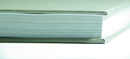 macro shot book grey sideの写真素材