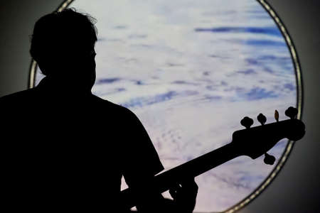 concert of rock in italyの写真素材