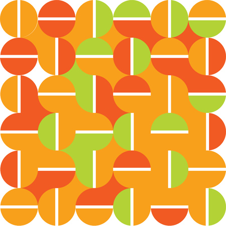 Repeating geometric vector patternのイラスト素材