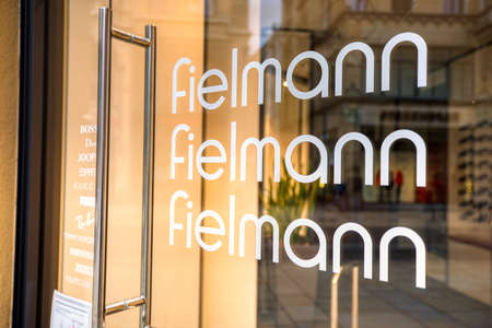 Erfurt - Germany, February 20,2022: Store from Fielmann AG. The Fielmann AG is a German eyewear company.のeditorial素材