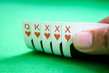 Poker XXX words.の写真素材