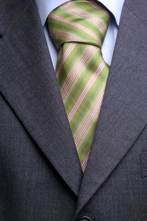 Detail of a suit and a tie, isolatedの写真素材